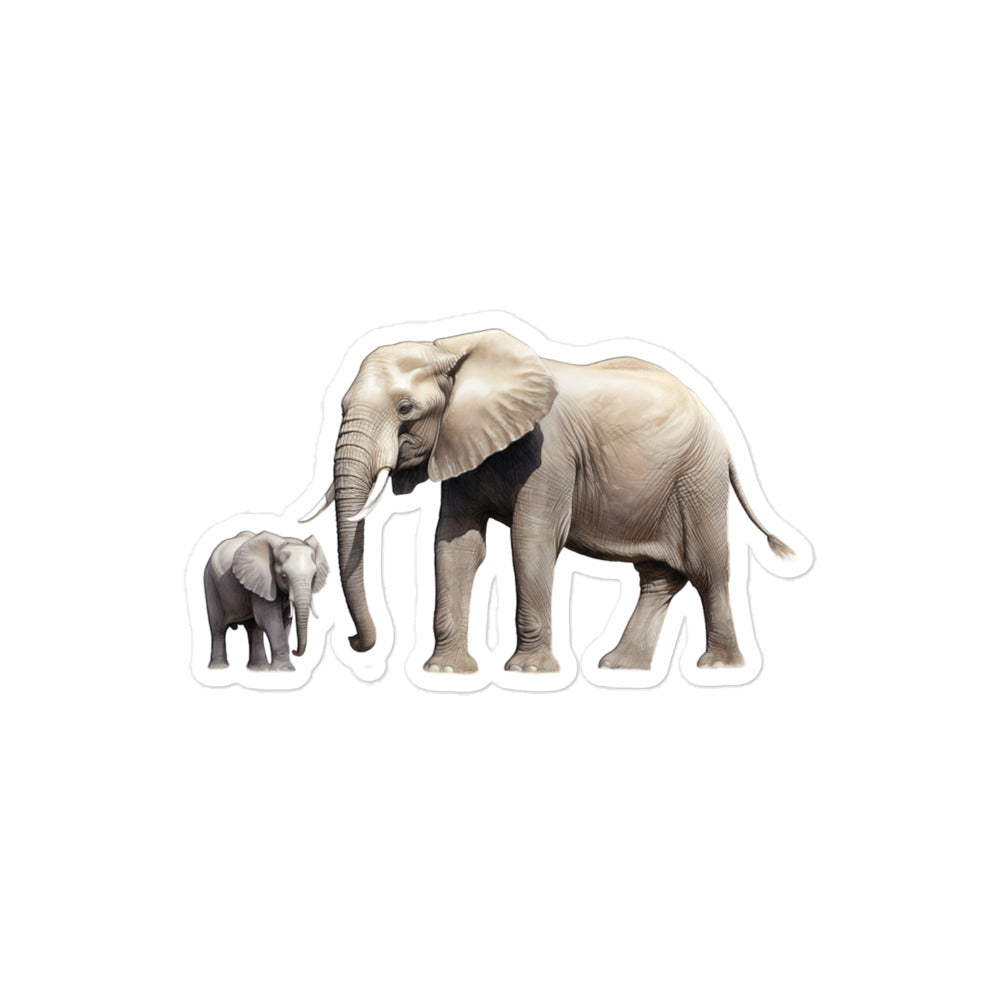 African Forest Elephant Sticker