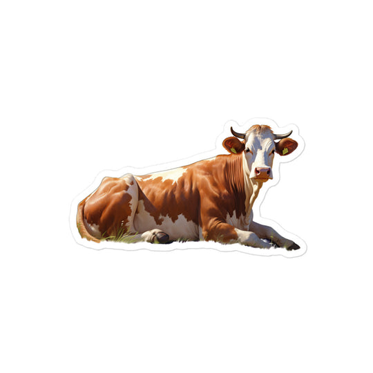 Cow Sticker