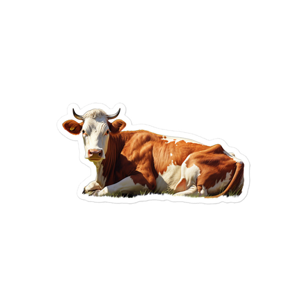 Cow Sticker