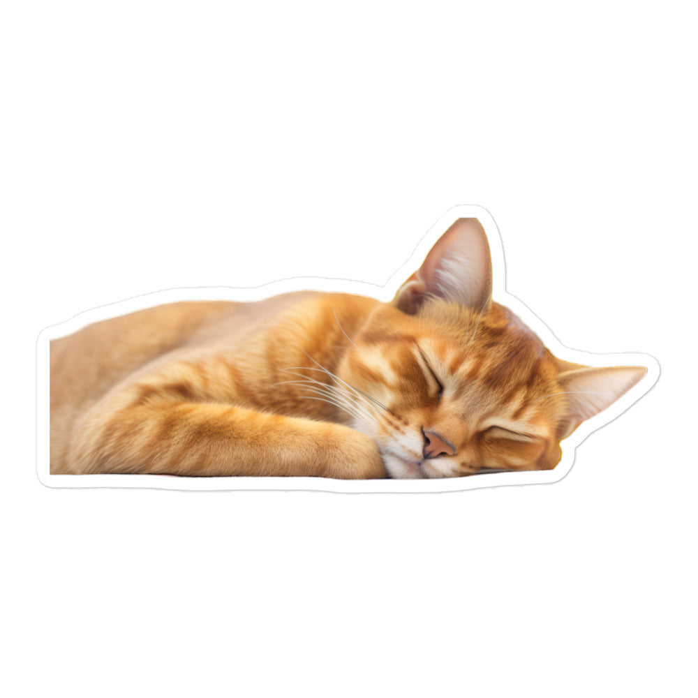 Abyssinian Sticker - Stickerfy.ai