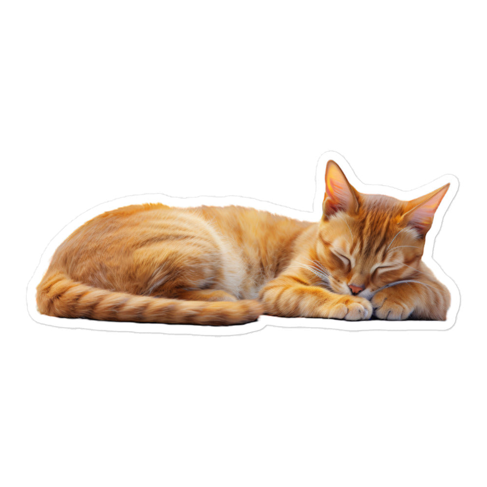 Abyssinian Sticker - Stickerfy.ai