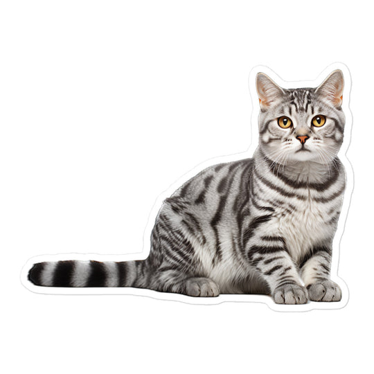 American Shorthair Sticker - Stickerfy.ai