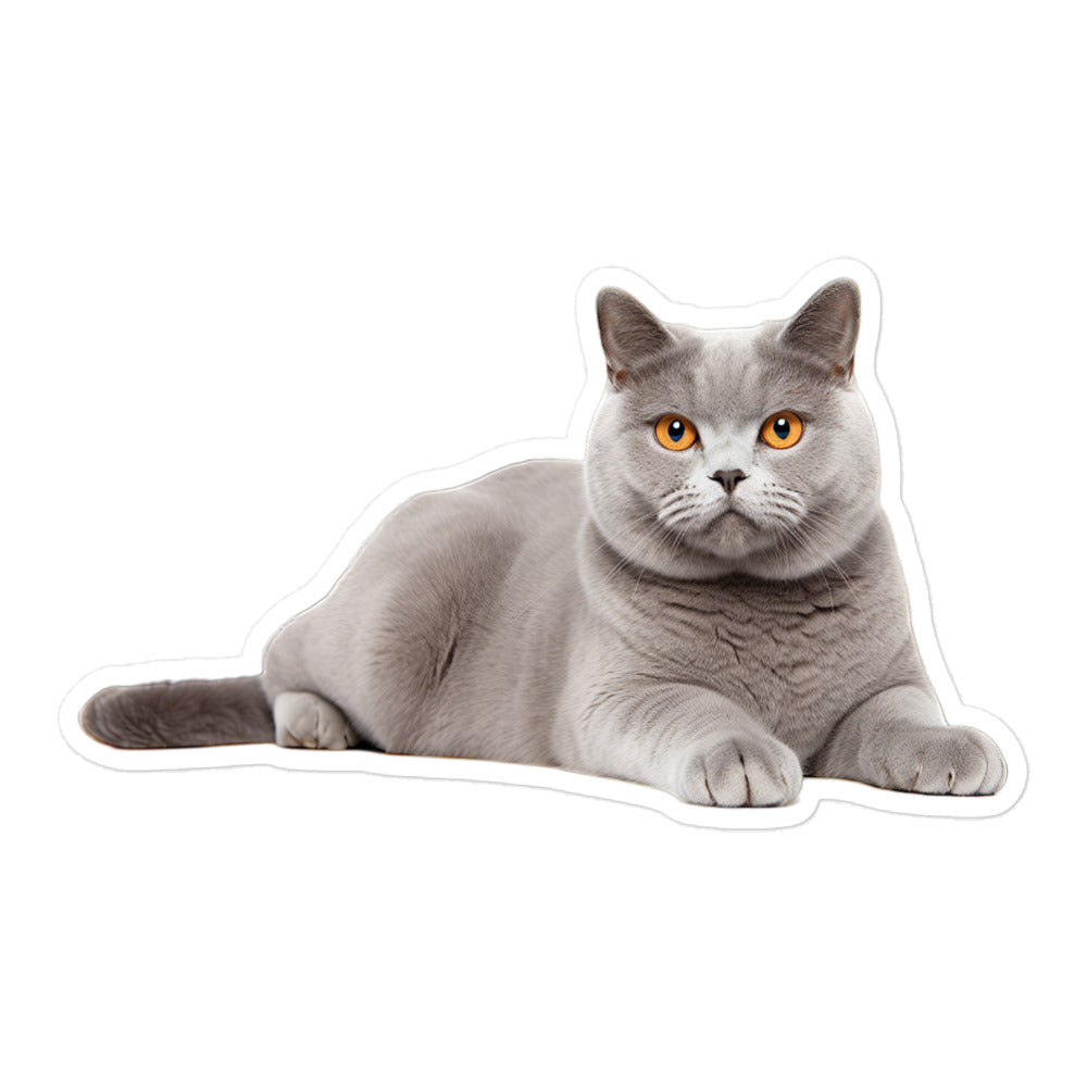 British Shorthair Sticker - Stickerfy.ai