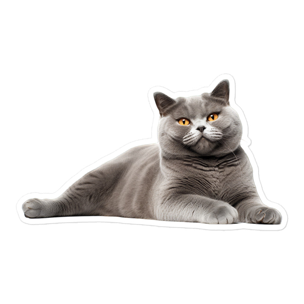 British Shorthair Sticker - Stickerfy.ai