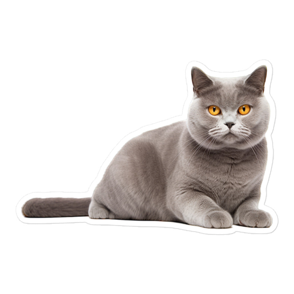 British Shorthair Sticker - Stickerfy.ai