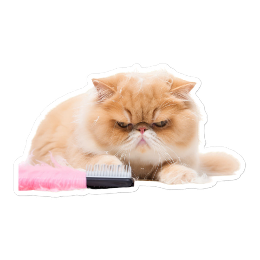 Exotic Shorthair Sticker - Stickerfy.ai