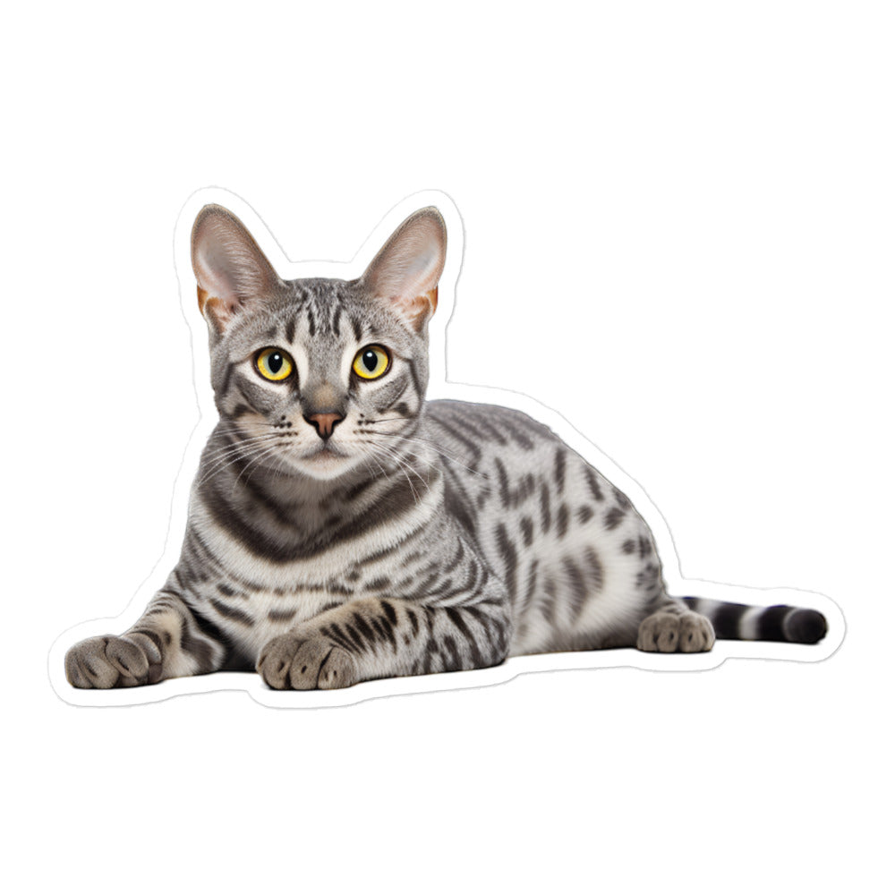 Egyptian Mau Sticker - Stickerfy.ai