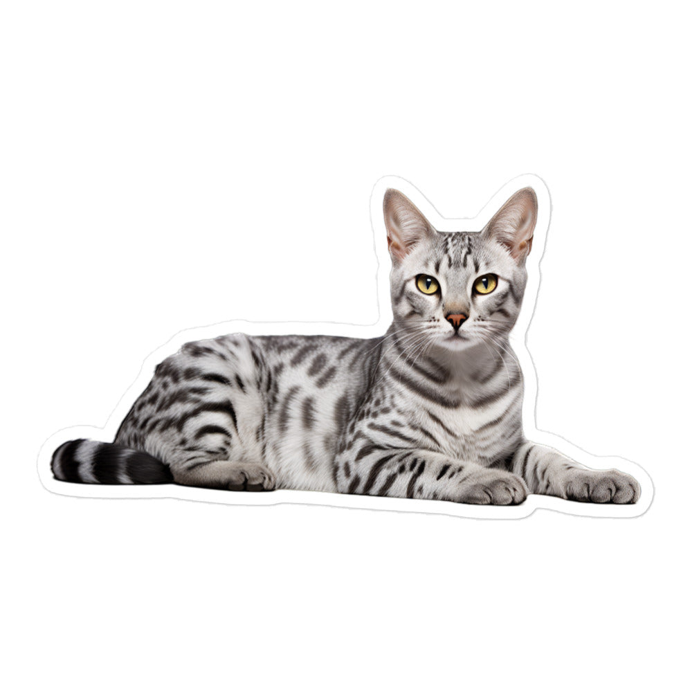 Egyptian Mau Sticker - Stickerfy.ai