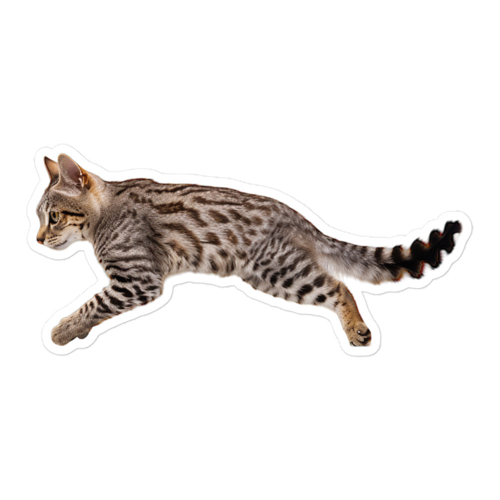 Egyptian Mau Sticker - Stickerfy.ai