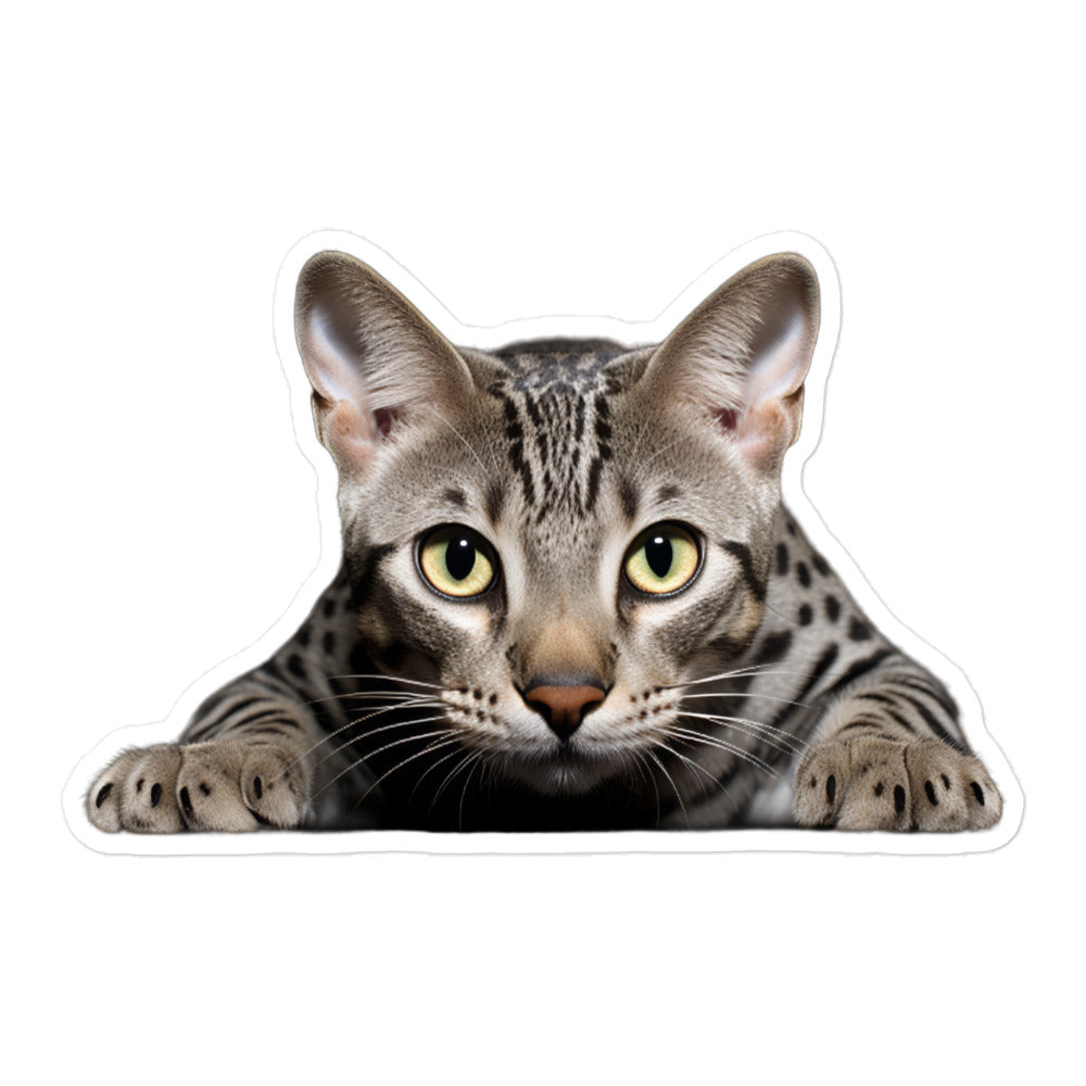 Egyptian Mau Sticker - Stickerfy.ai