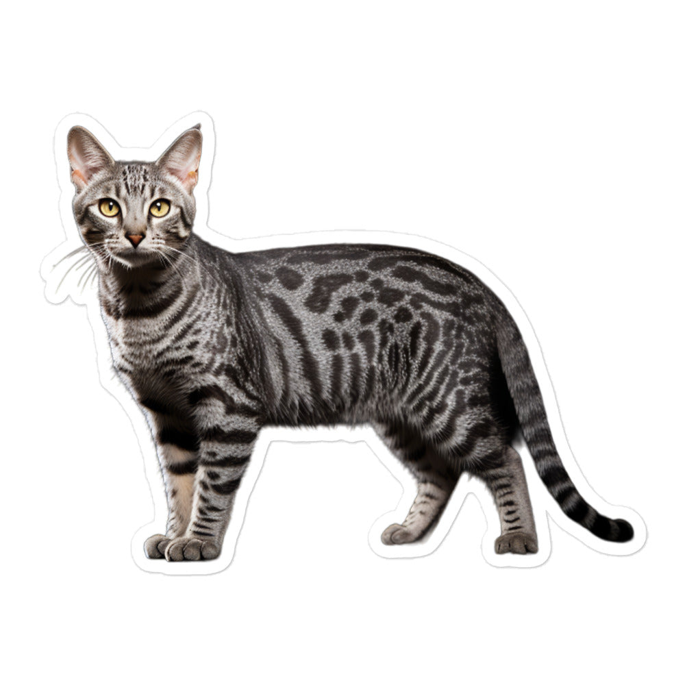 Egyptian Mau Sticker - Stickerfy.ai