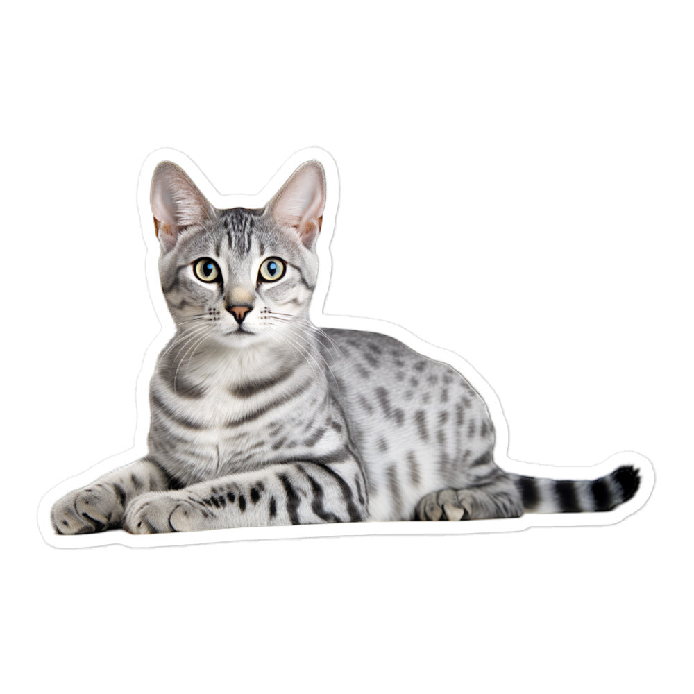 Egyptian Mau Sticker - Stickerfy.ai