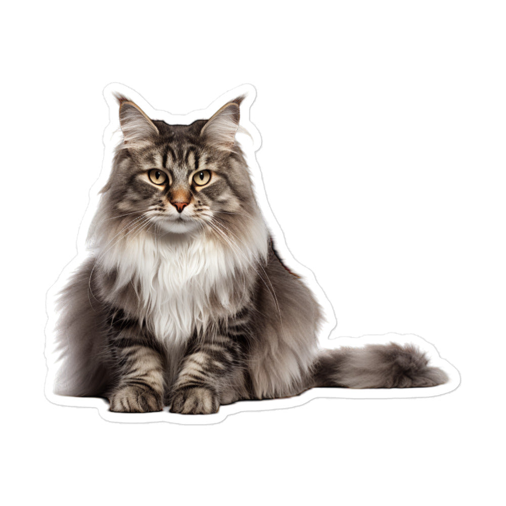 Norwegian Forest Sticker - Stickerfy.ai