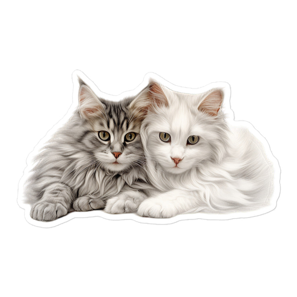 Norwegian Forest Sticker - Stickerfy.ai