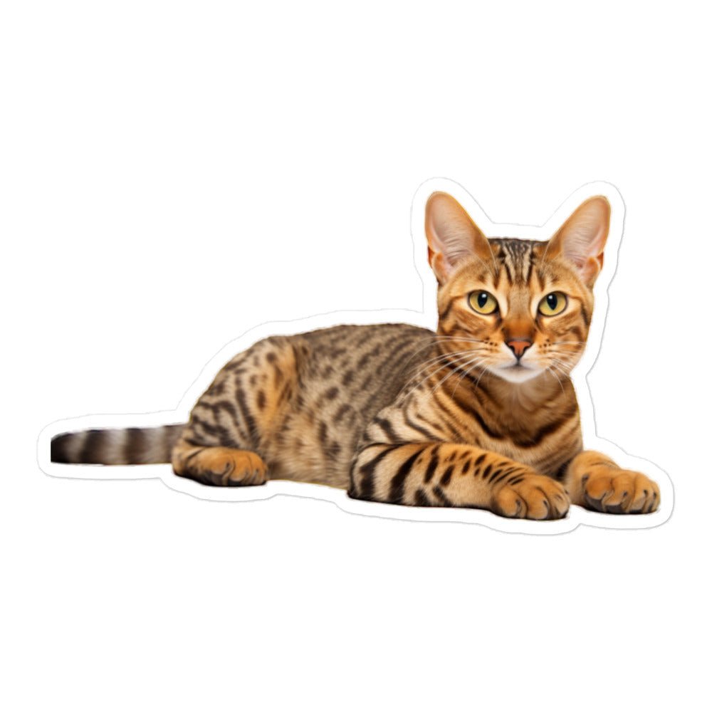 Ocicat Sticker - Stickerfy.ai
