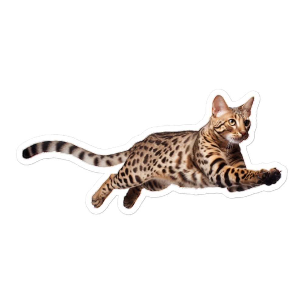 Ocicat Sticker - Stickerfy.ai