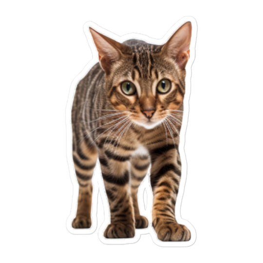 Ocicat Sticker - Stickerfy.ai