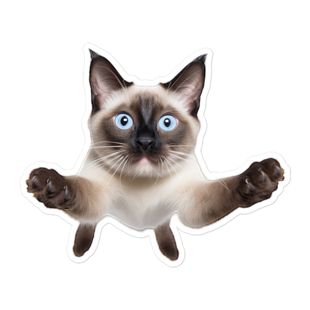 Siamese Sticker - Stickerfy.ai