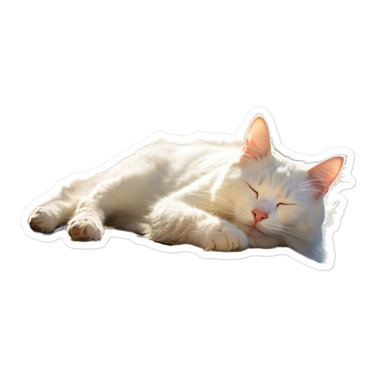 Turkish Van Sticker - Stickerfy.ai