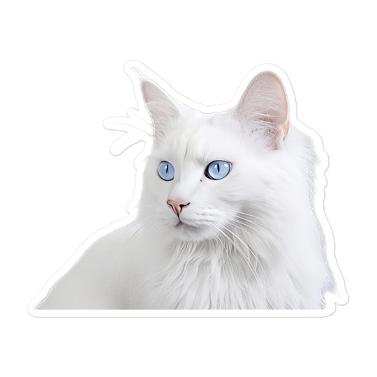 Turkish Angora Sticker - Stickerfy.ai