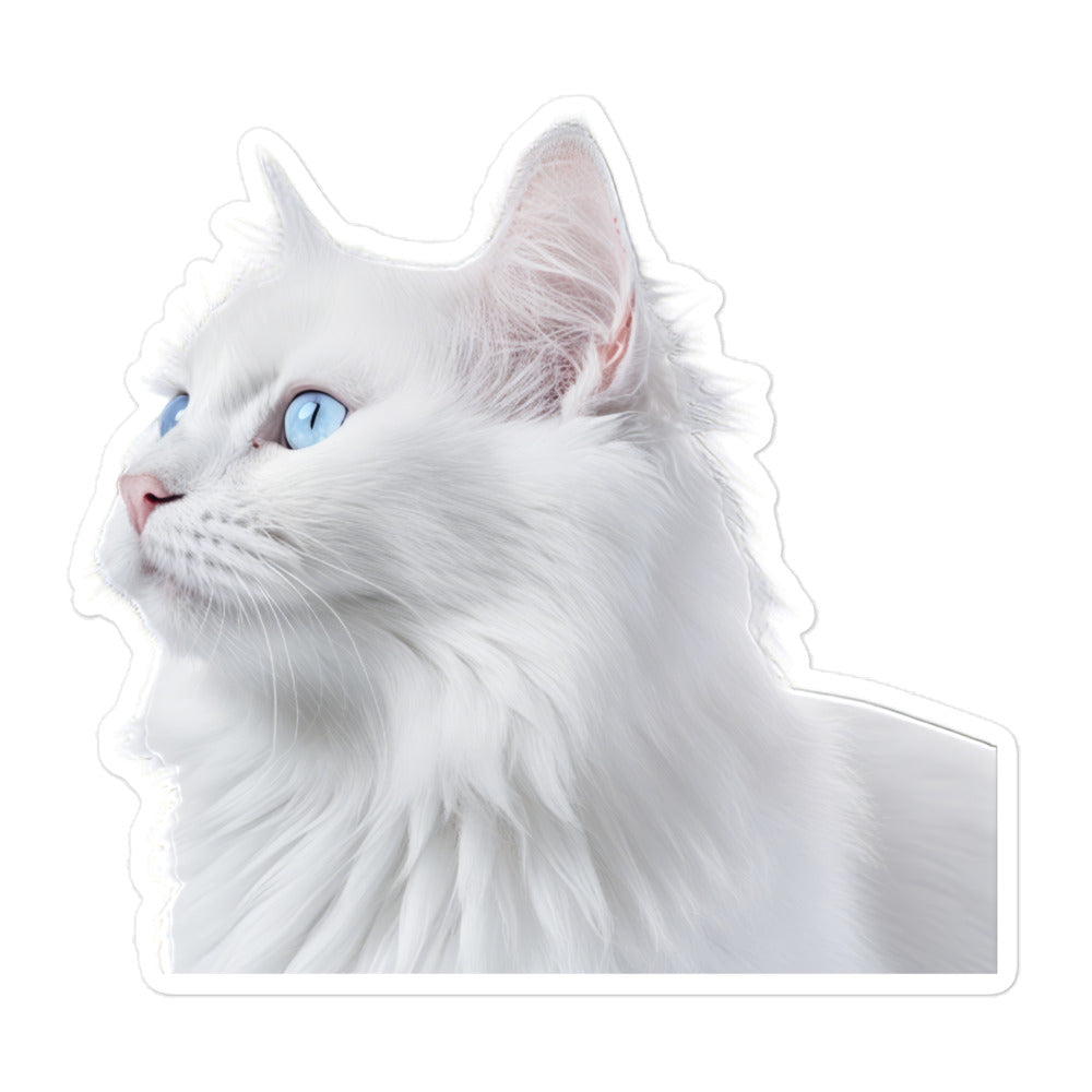 Turkish Angora Sticker - Stickerfy.ai