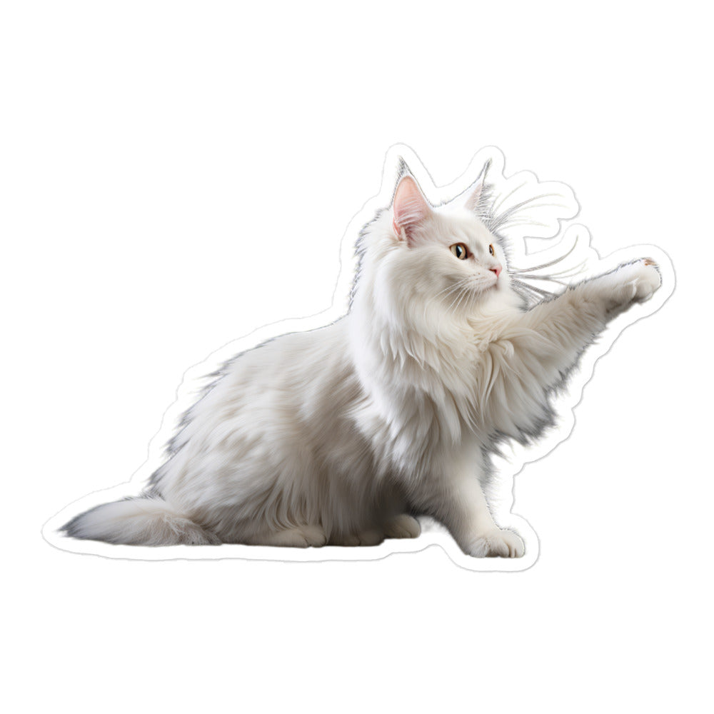 Turkish Angora Sticker - Stickerfy.ai