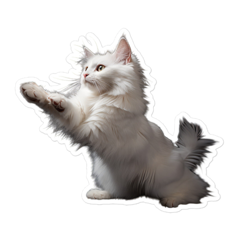 Turkish Angora Sticker - Stickerfy.ai