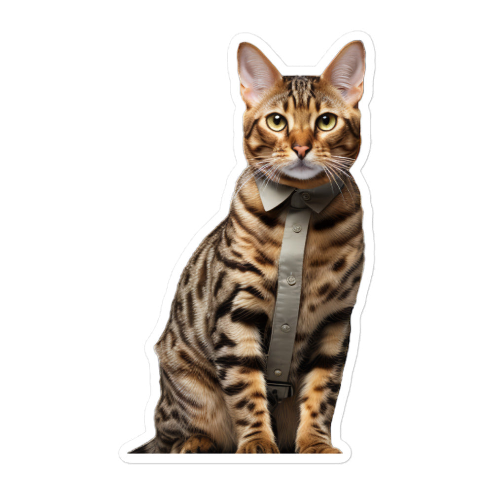 Bengal Security Officer Sticker - Stickerfy.ai