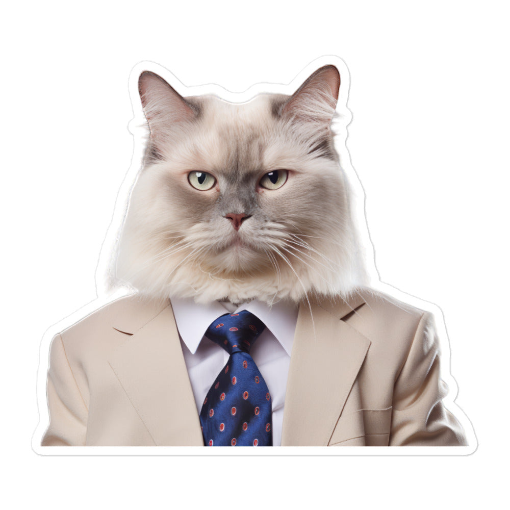 Birman Sales Consultant Sticker - Stickerfy.ai