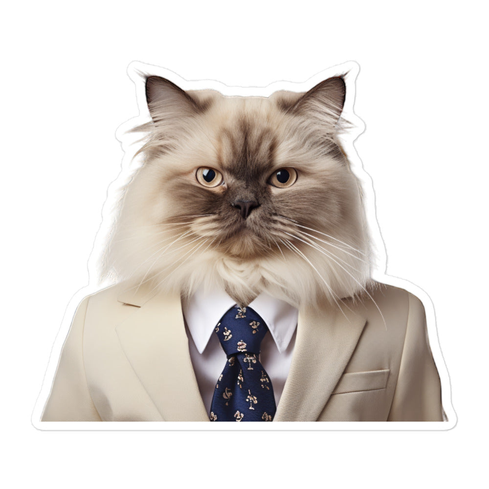 Birman Sales Consultant Sticker - Stickerfy.ai