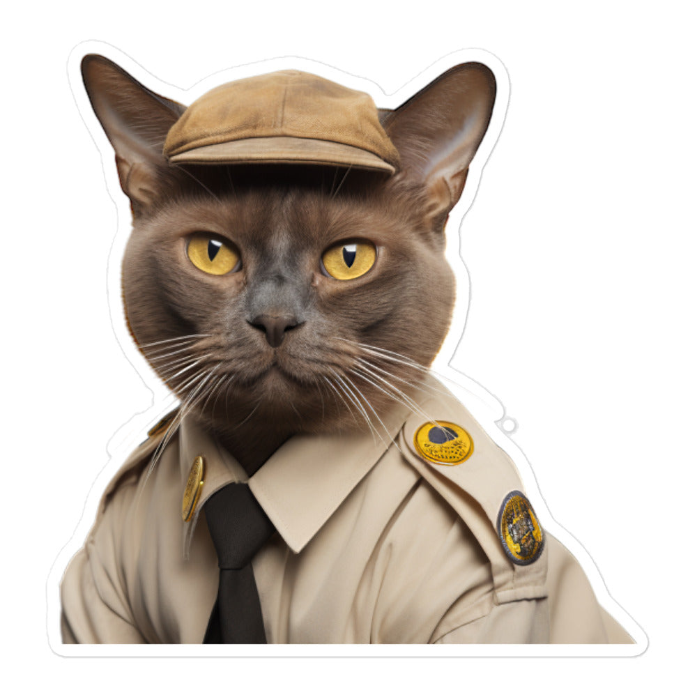 Burmese Transit Operator Sticker - Stickerfy.ai