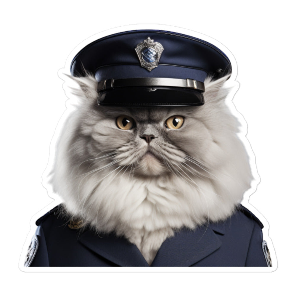 Persian Security Officer Sticker - Stickerfy.ai