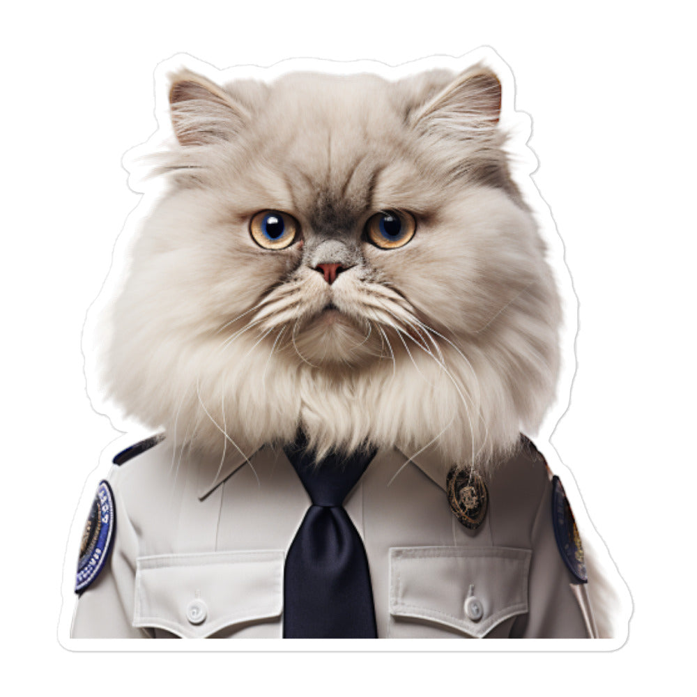 Persian Security Officer Sticker - Stickerfy.ai