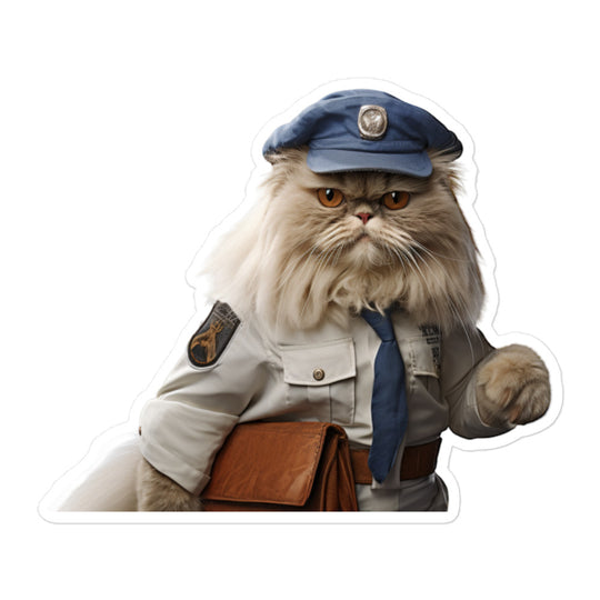 Persian Mail Carrier Sticker - Stickerfy.ai