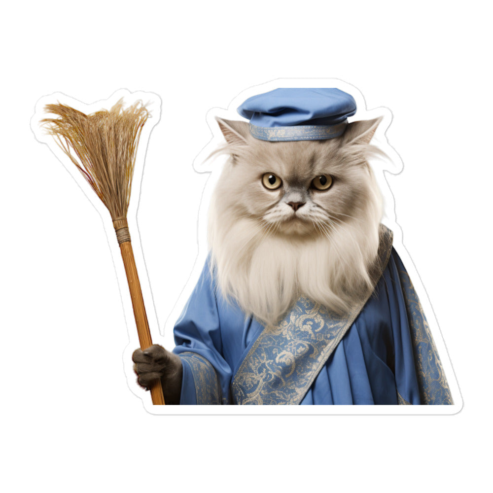 Persian Janitor Sticker - Stickerfy.ai