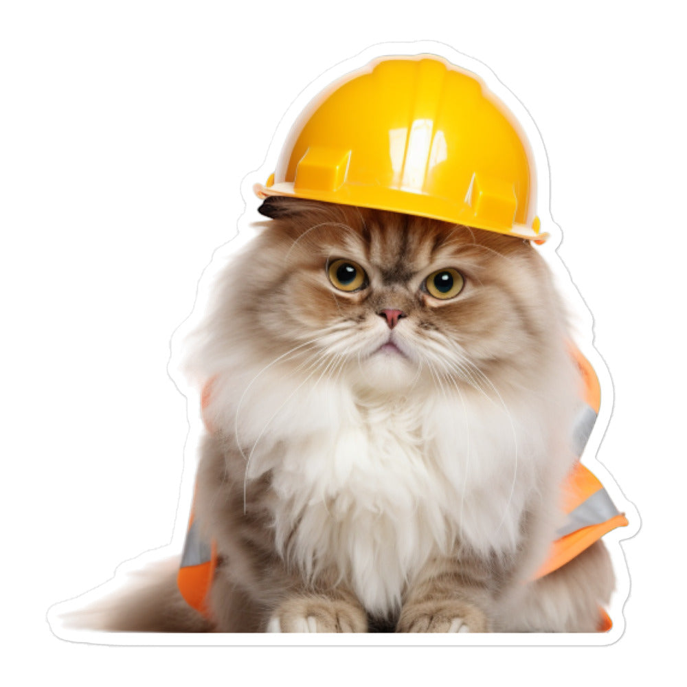 Persian Contractor Sticker - Stickerfy.ai