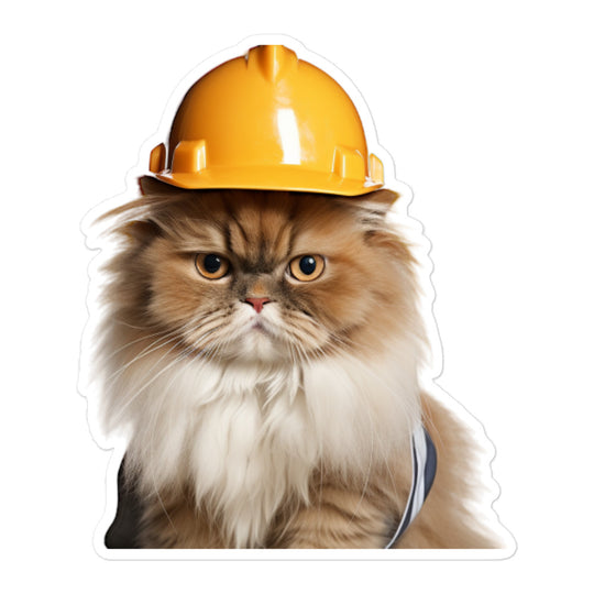 Persian Contractor Sticker - Stickerfy.ai