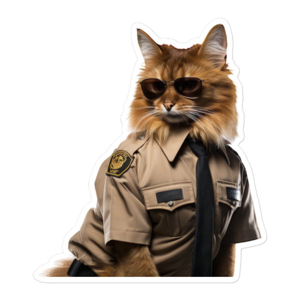 Somali Security Officer Sticker - Stickerfy.ai