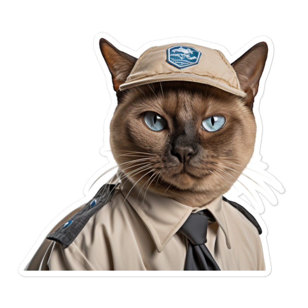 Tonkinese Transit Operator Sticker - Stickerfy.ai