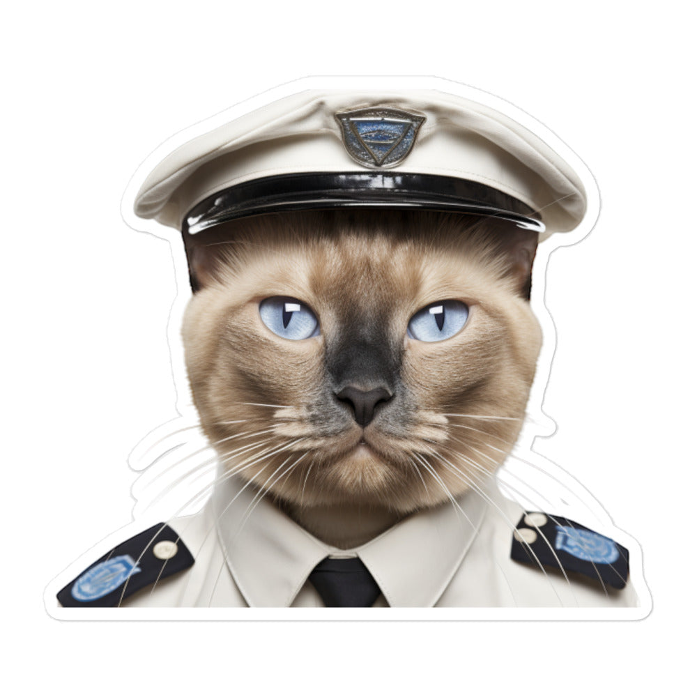 Tonkinese Transit Operator Sticker - Stickerfy.ai