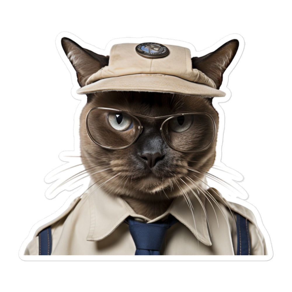 Tonkinese Transit Operator Sticker - Stickerfy.ai