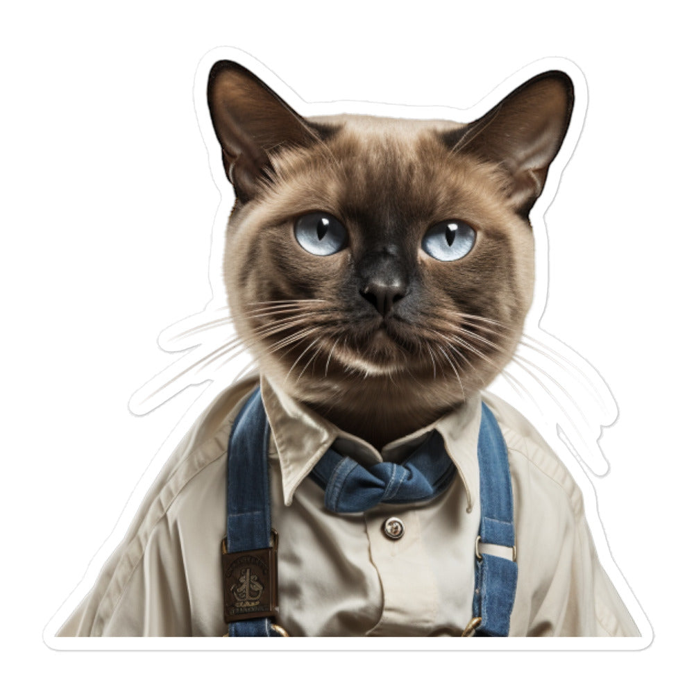 Tonkinese Transit Operator Sticker - Stickerfy.ai