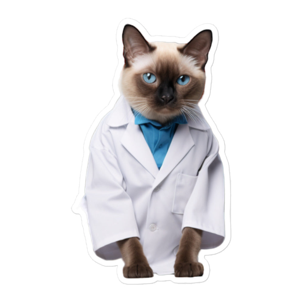 Tonkinese Pharmacist Sticker - Stickerfy.ai