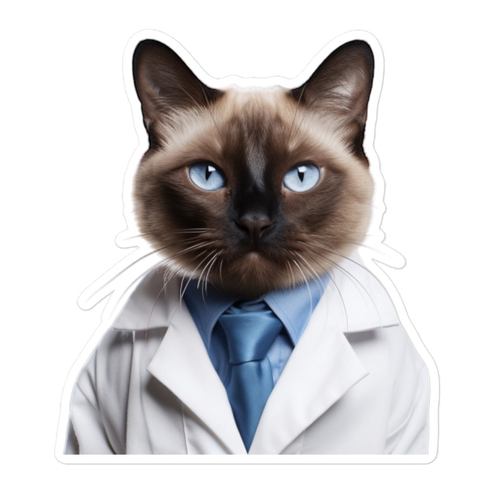 Tonkinese Pharmacist Sticker - Stickerfy.ai