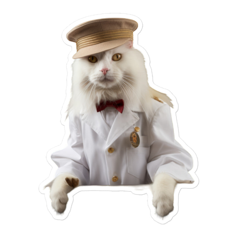 Turkish Van Transit Operator Sticker - Stickerfy.ai