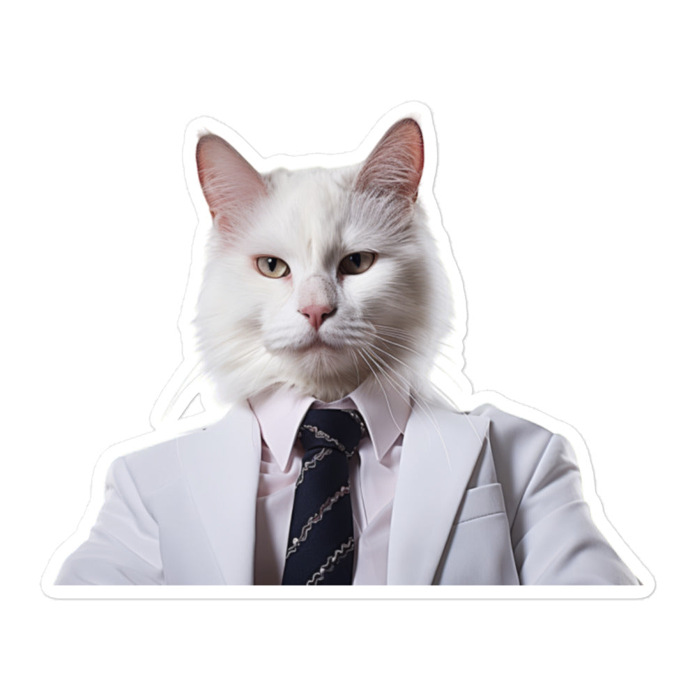 Turkish Van Sales Consultant Sticker - Stickerfy.ai