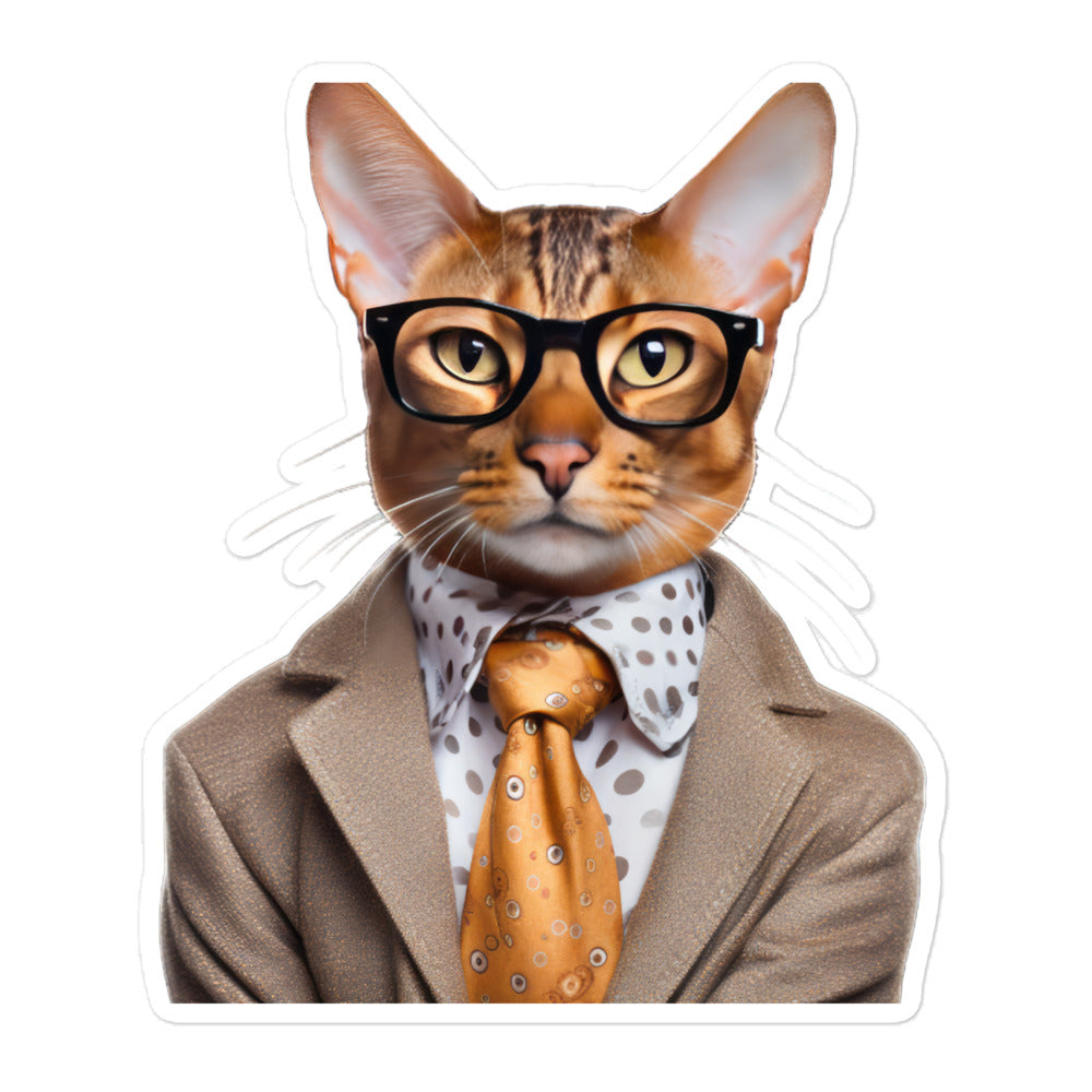 Ocicat Sales Consultant Sticker - Stickerfy.ai