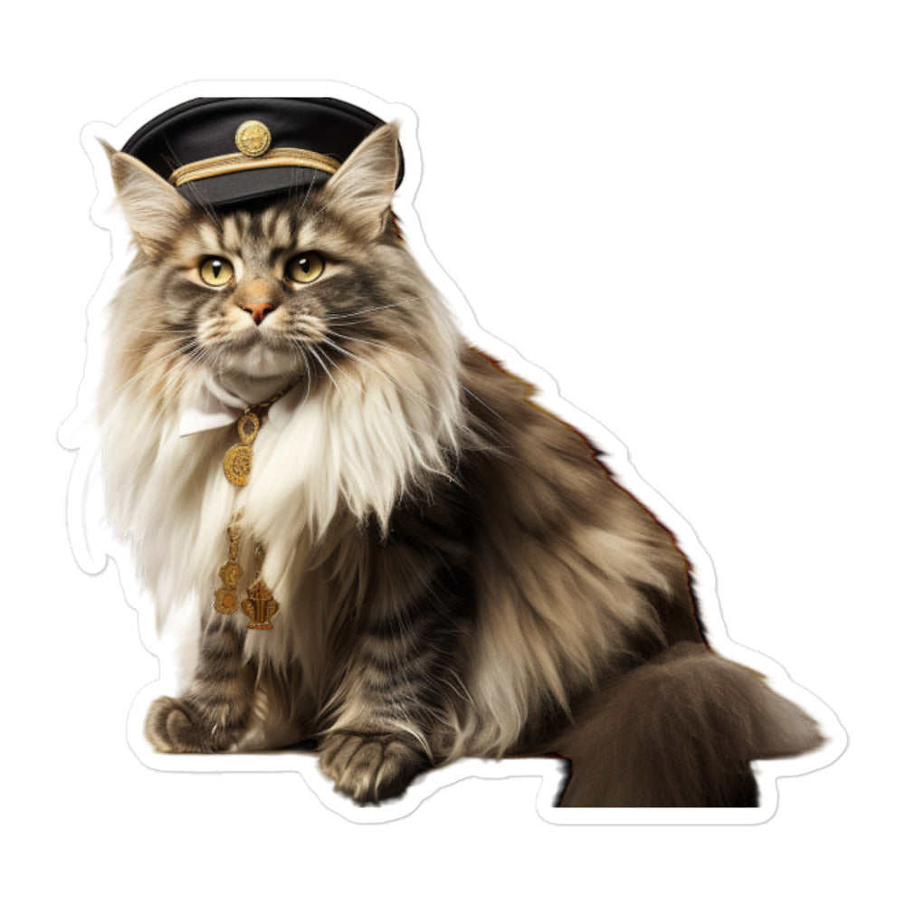 Norwegian Forest Transit Operator Sticker - Stickerfy.ai