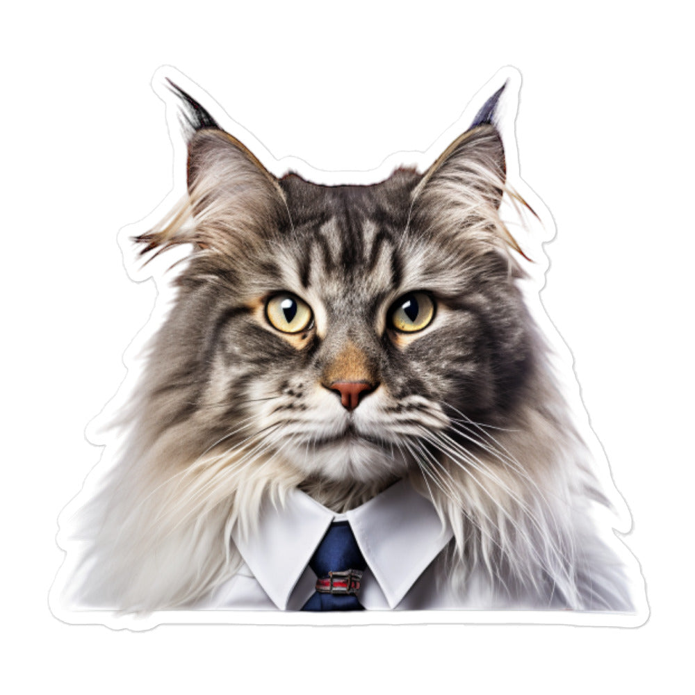 Norwegian Forest Transit Operator Sticker - Stickerfy.ai