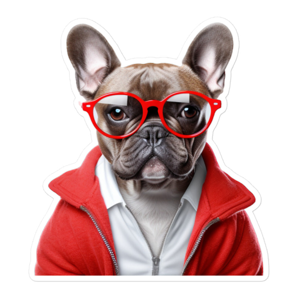 French Bulldog Pharmacist Sticker - Stickerfy.ai